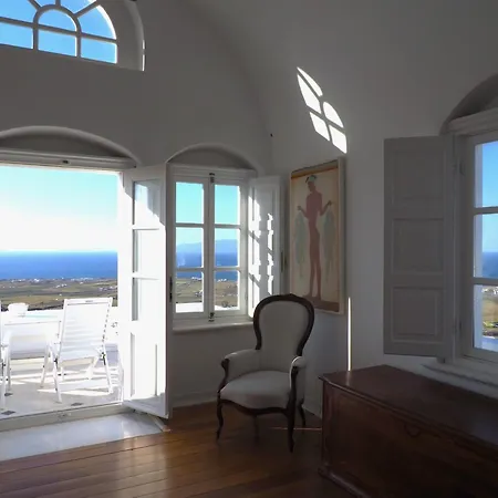 The Palm Rock, Santorini Ferienhaus Foinikiá